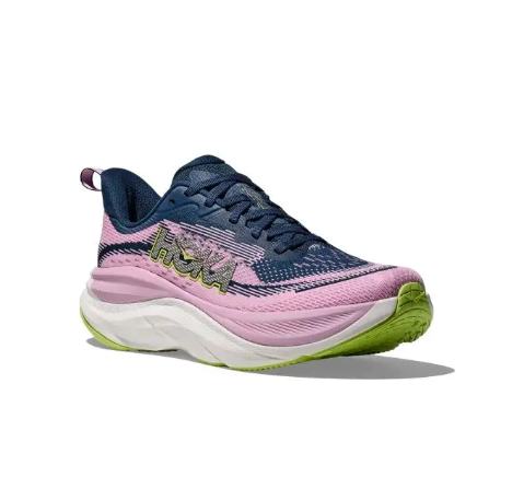 HOKA SKYFLOW女子跑步鞋轻量舒适缓震透气回弹潮流耐穿增高防滑