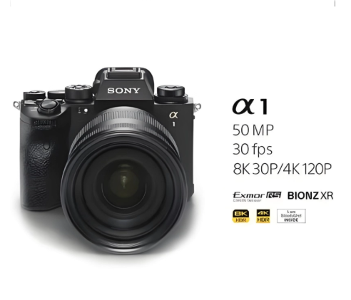 Sony/索尼 A1 专业级全画幅微单相机 高速连拍 8K视频 五轴防抖