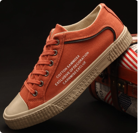 欧洲站时尚帆布鞋男韩版百搭低帮男鞋潮流青年平底鞋运动休闲板鞋